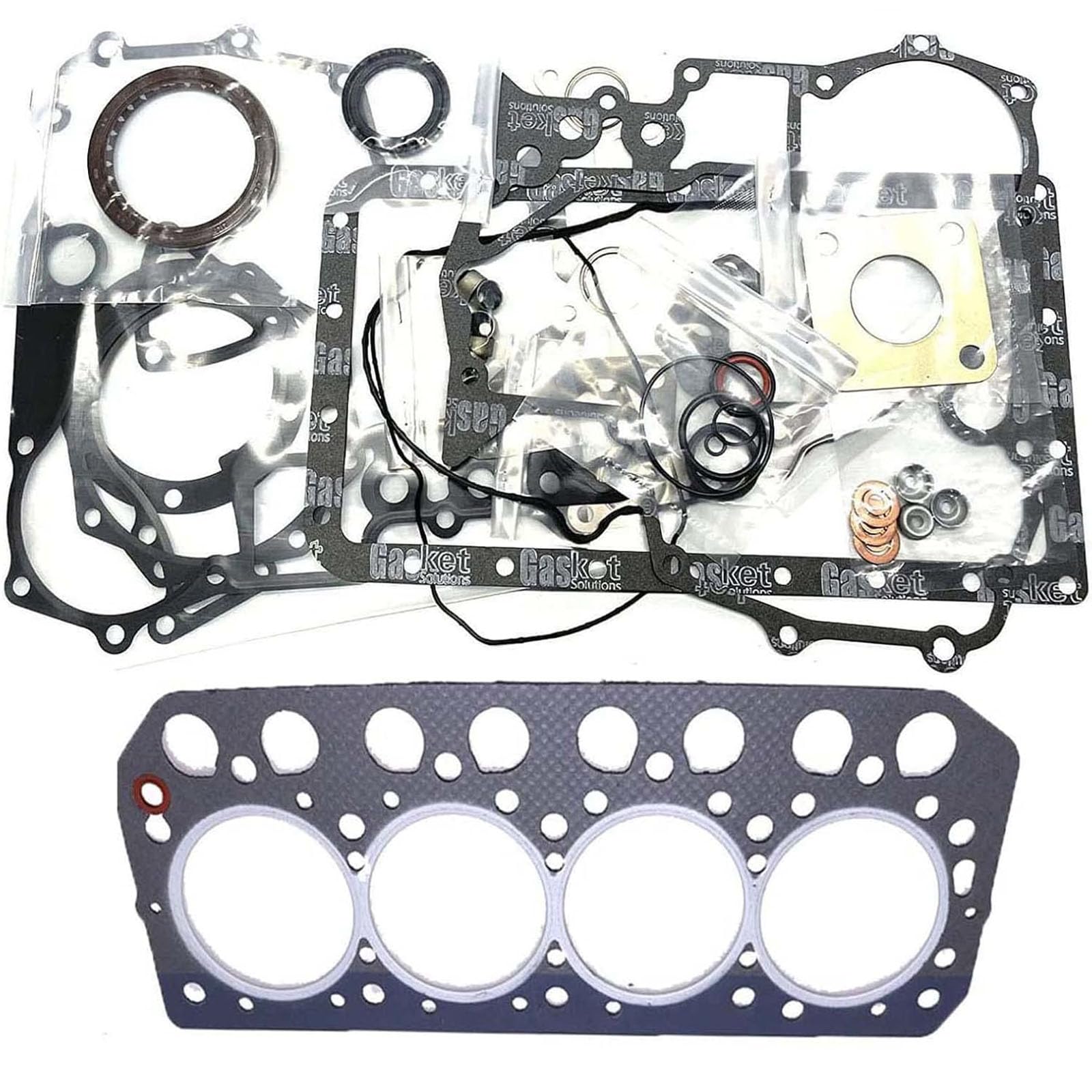 31A94-00081 31A9400081 Zestaw uszczelek do pełnego remontu Yangxyphoid kompatybilny z Mitsubishi S4L S4L2 silnik koparka ładowarka kołowa traktor
