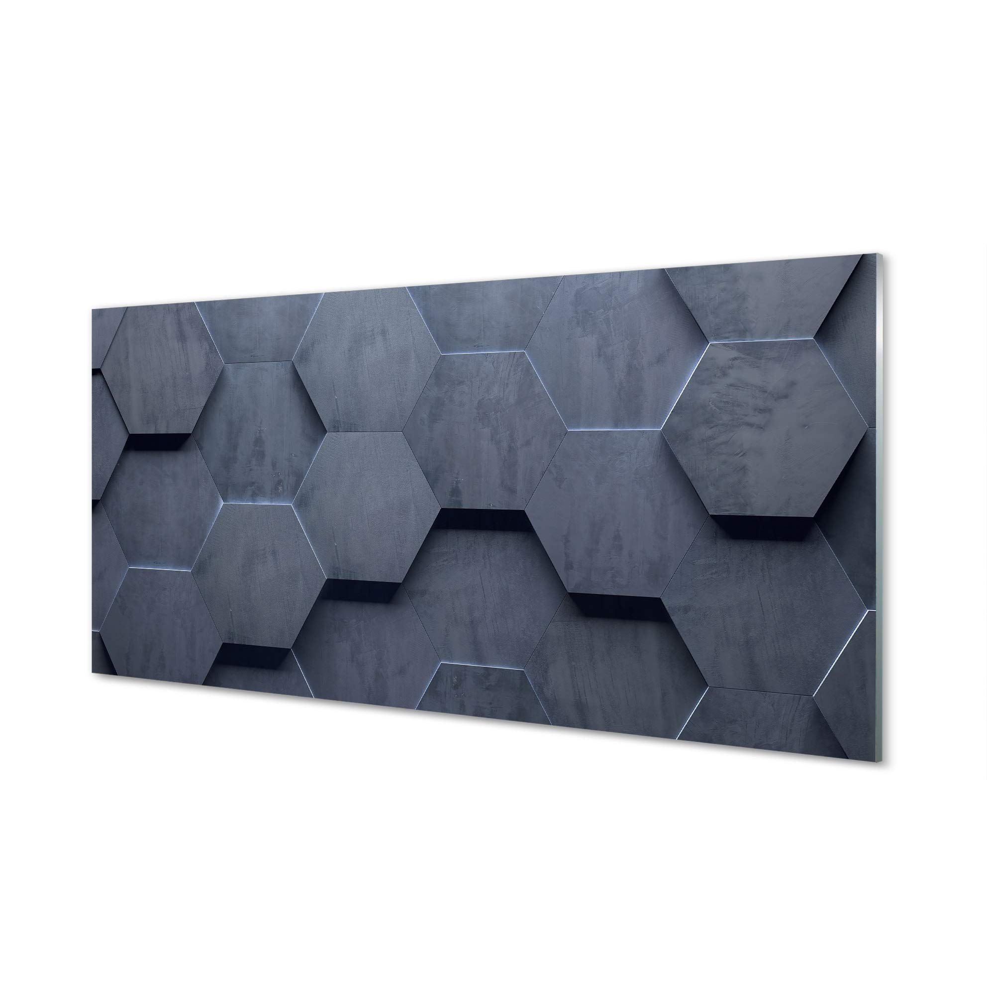 Tableau de verre Tulup 120x60 cm impression haut de gamme aspect pierre naturelle