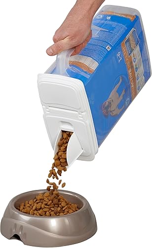 Miniatura 7 de Buddeez Contenedor de almacenamiento de alimentos para mascotas Contenedor de comida para perros y gatos y semillas de pájaros con capacidad de 8