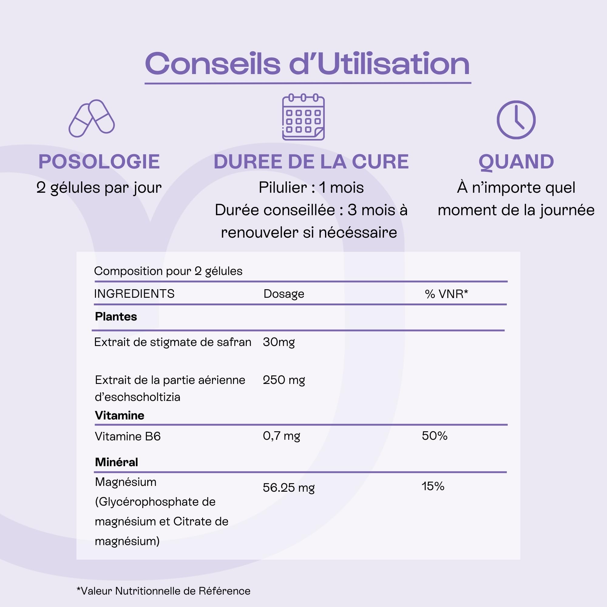 OMUM - Duo SPM, règles et cycles - Mon Cycle Zen sommeil et humeur + Mon Cycle Confort compléments