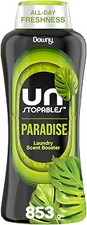 Downy Unstopables In Wash Scent Booster Beads, Paradise Scent, 30.1 oz, Laundry Beads for Odor Protection, Downy Scent Booster Beads, Laundry Scent Boosters