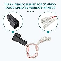 Vista 6 de NuIth Arnés de cableado de altavoz de puerta trasera delantera para Ford 1998-2016/Mazda 2001-2013/1999-2011 Lincoln Install Aftermarket cable