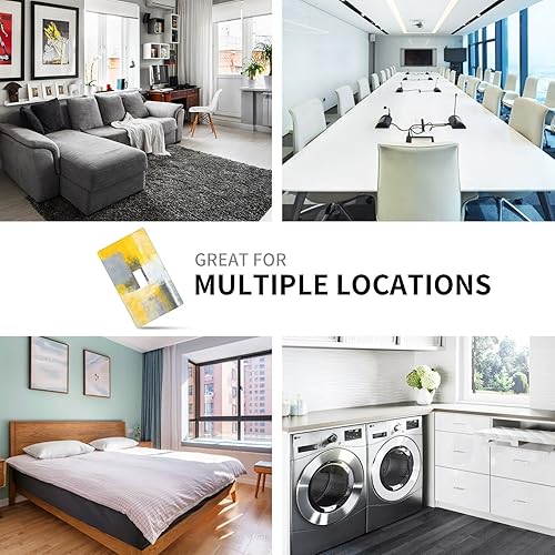 Miniatura 10 de Cubierta de placa de interruptor de luz de palanca simple azul gris arte abstracto decoración de pared cubiertas de salida para habitaciones tienda