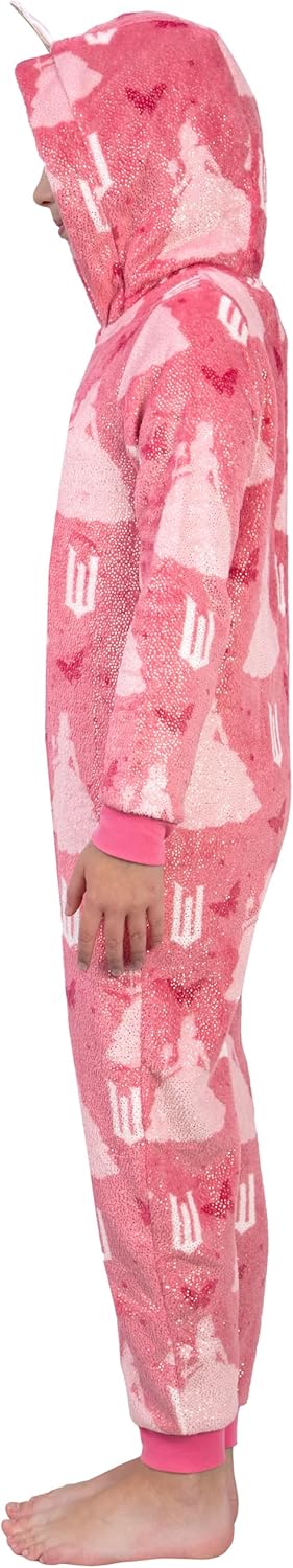 Wicked Girls Onesie Pajamas, Glinda Kids Onesie, Magical Girls Pajamas