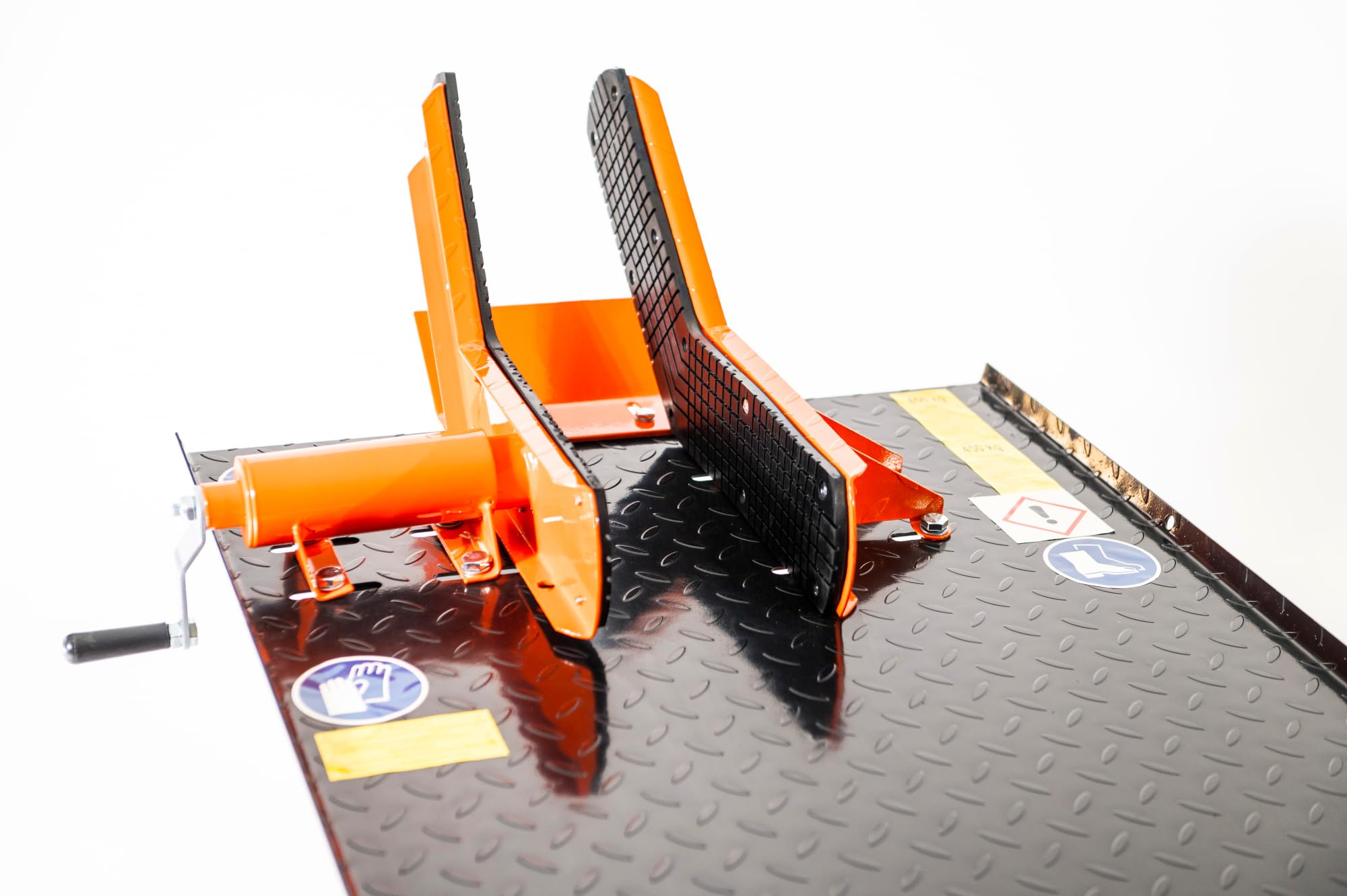 Notek Sollevatore Idraulico per Moto E Scooter con Pompa A Pedale - Ponte Moto - 450Kg