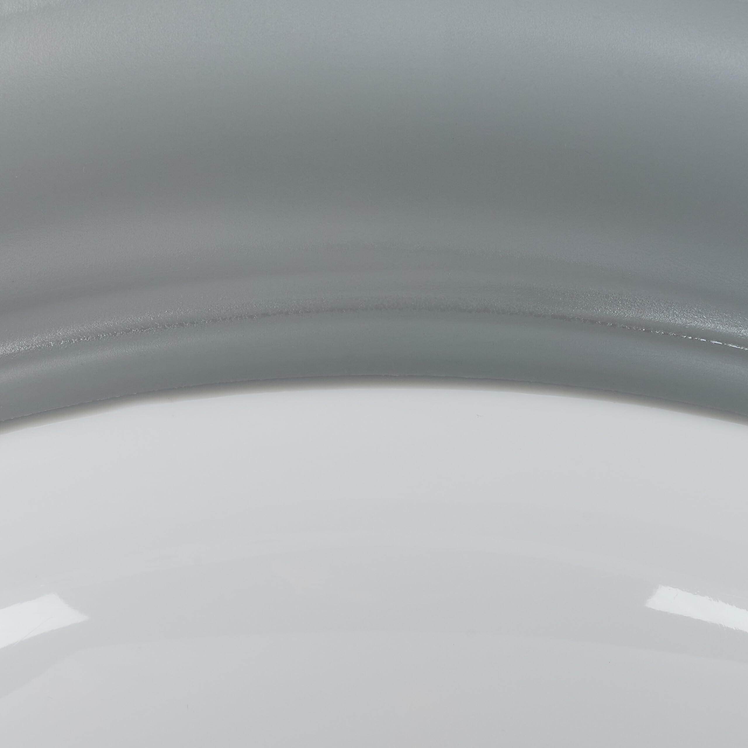 Relaxdays Bidet Pieghevole per WC, HLP: 12 x 36 x 39 cm, Inserto Semicupio Water Igiene Intima, Plastica, Bianco/Grigio