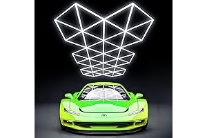 GOSLARLIT Hexagon LED Garage Workshop Light