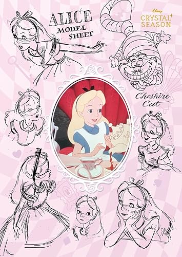 Tenyo Rompecabezas de 108 piezas Alicia en el país de las maravillas Hojas de modelo (7.2x10.1 in)