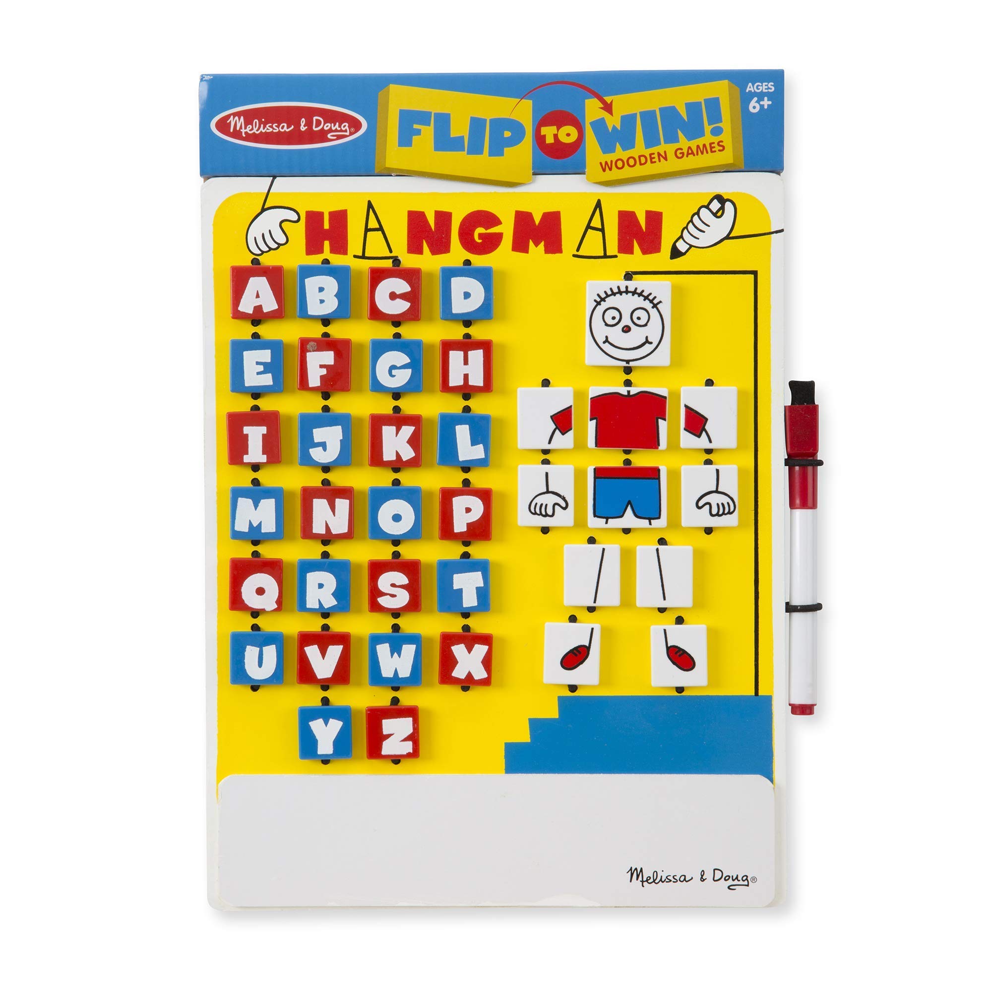 Melissa & Doug Hangman fini les pièces perdues avec ce jeu en bois