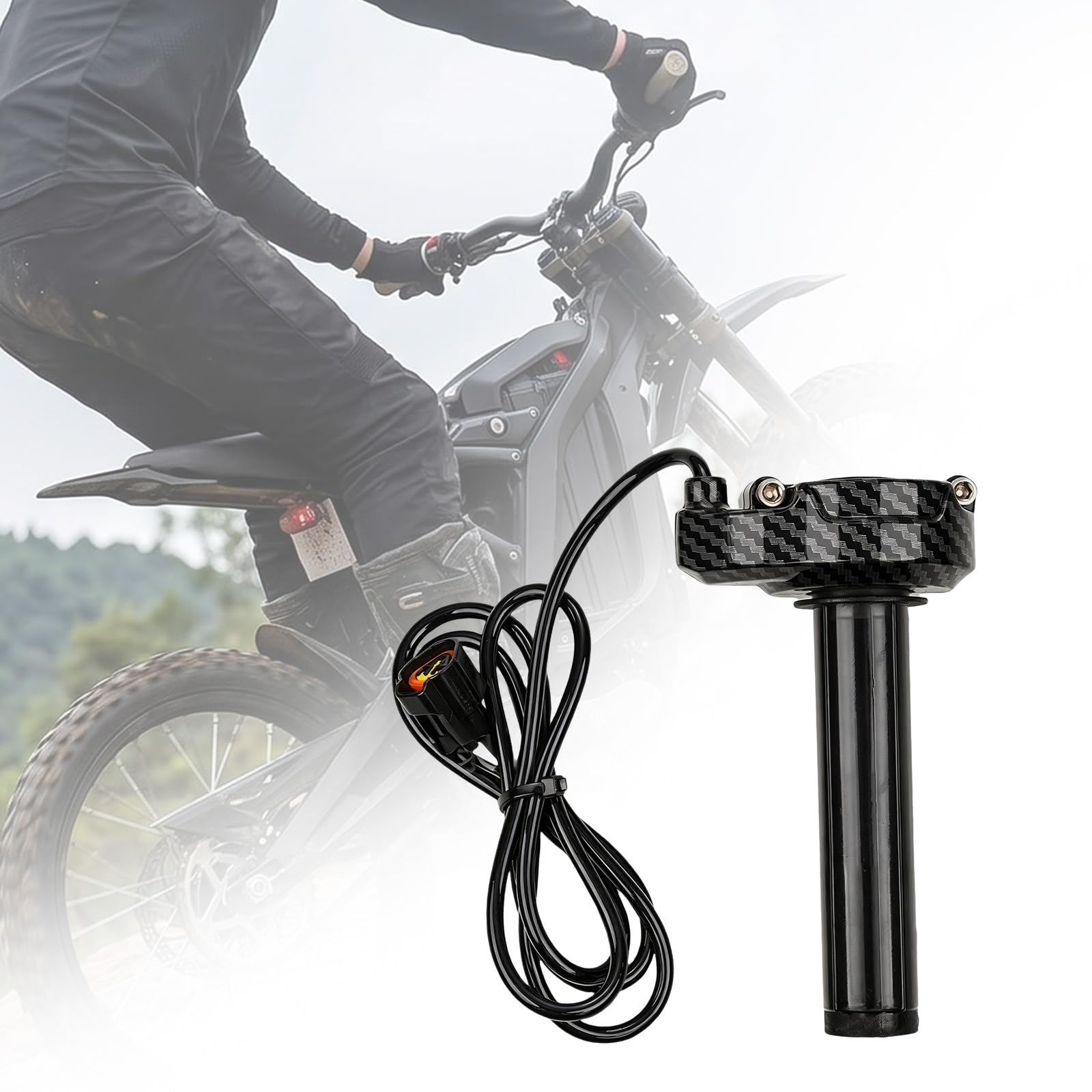 Poignée d ' accélérateur ABS résistante intempéries à dégagement Rapide adaptée Guidon de étanche pour vélo Tout-Terrain électrique X S
