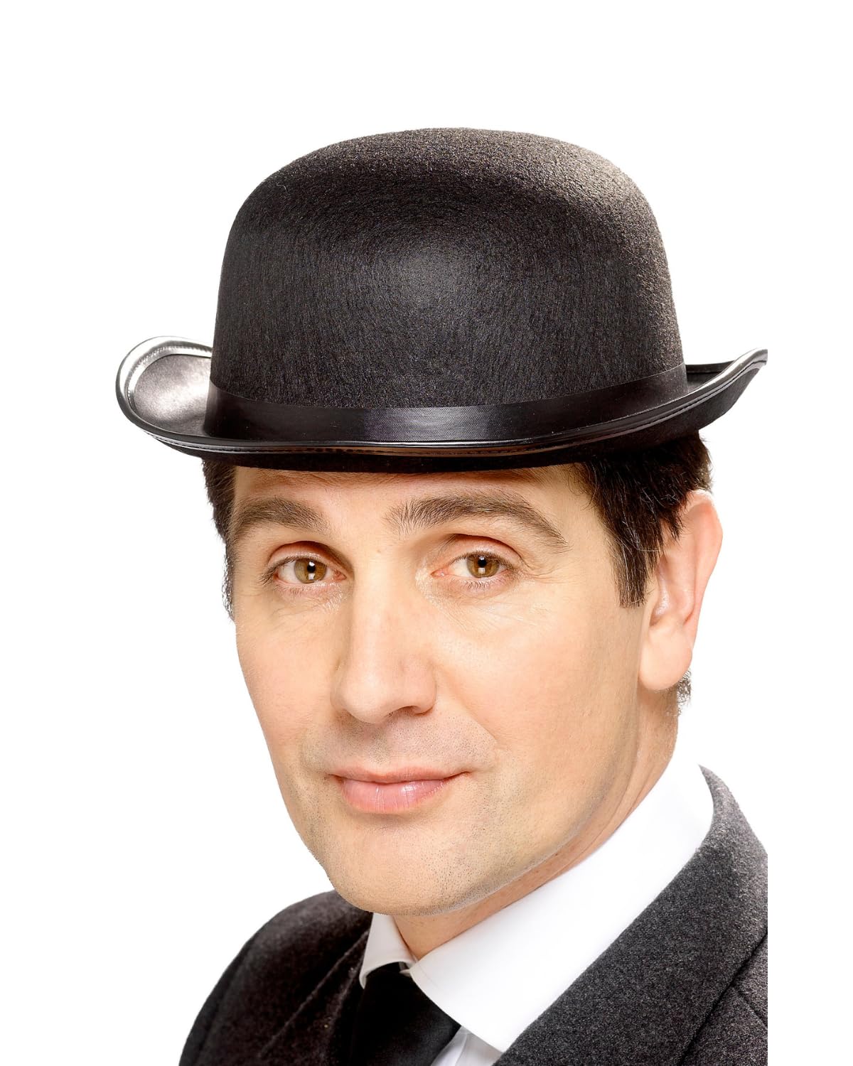 Smiffys Men's Black Bowler Hat