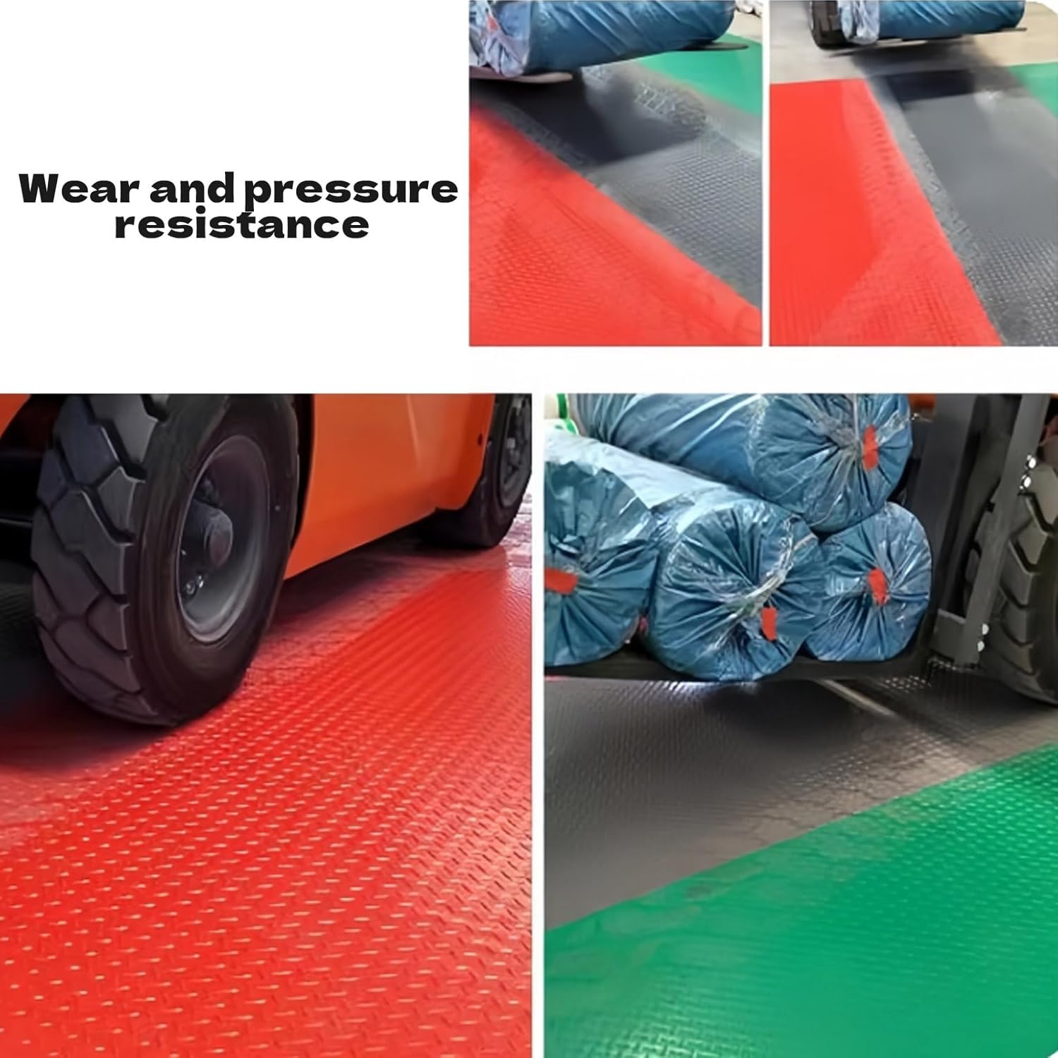 Garage Floor Mat Rubber Flooring Roll Waterproof PVC Parking Mats Non-Slip Floor Protector Mat for Under Cars Gym, Easy to Clean(Gray,1.2x3m)
