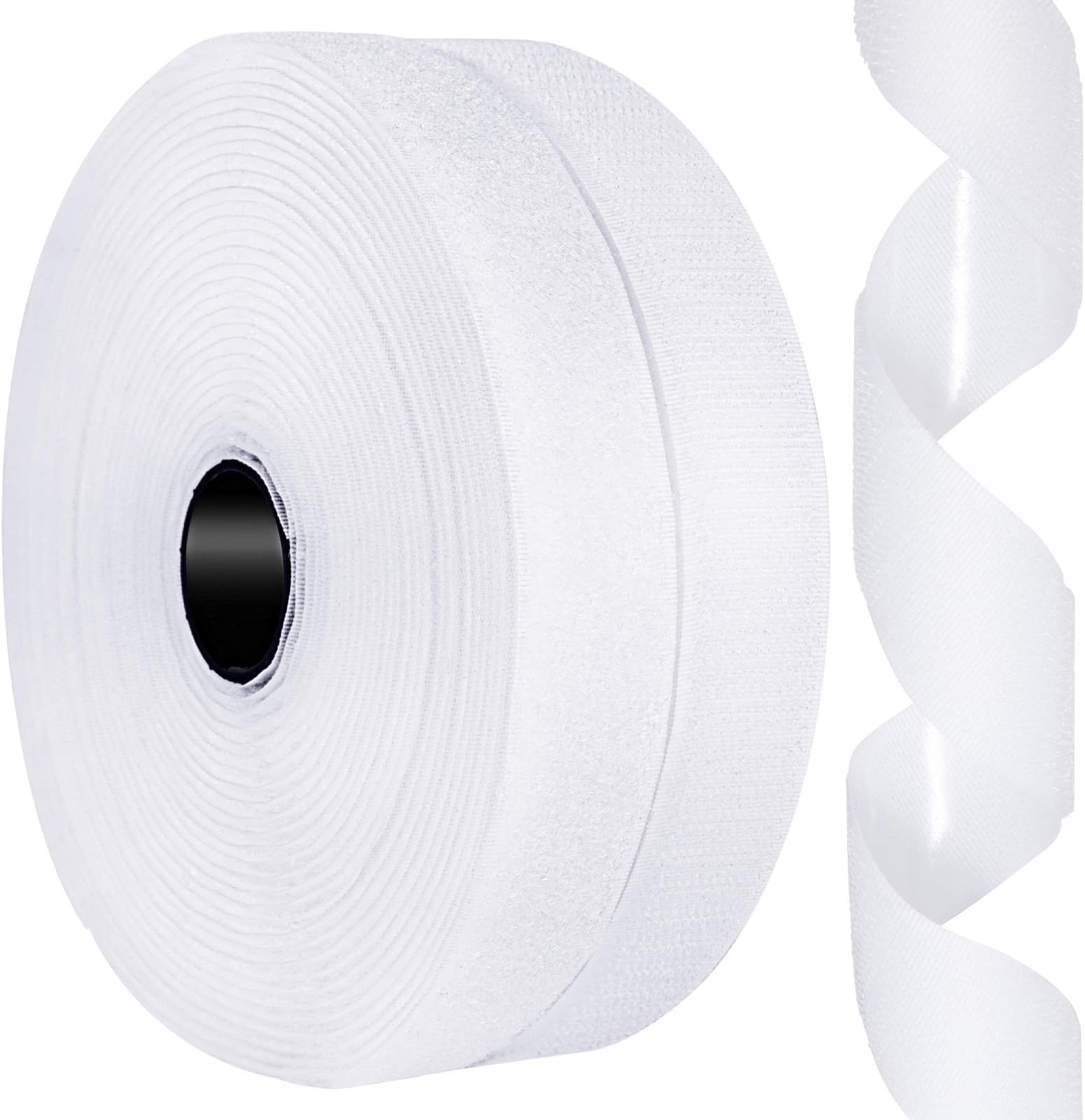 DoubleSided Hook and Loop Straps Tape Fastener Roll, Self