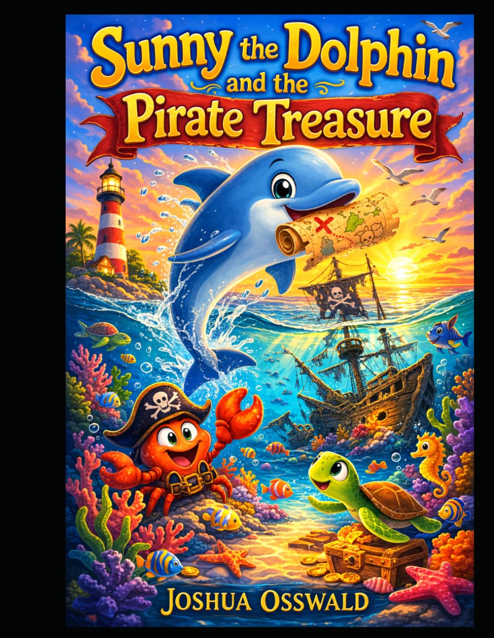 Sunny the Dolphin and the Pirate Treasure: Sunny the Dolphin – Ingleside Adventures (Book 2)