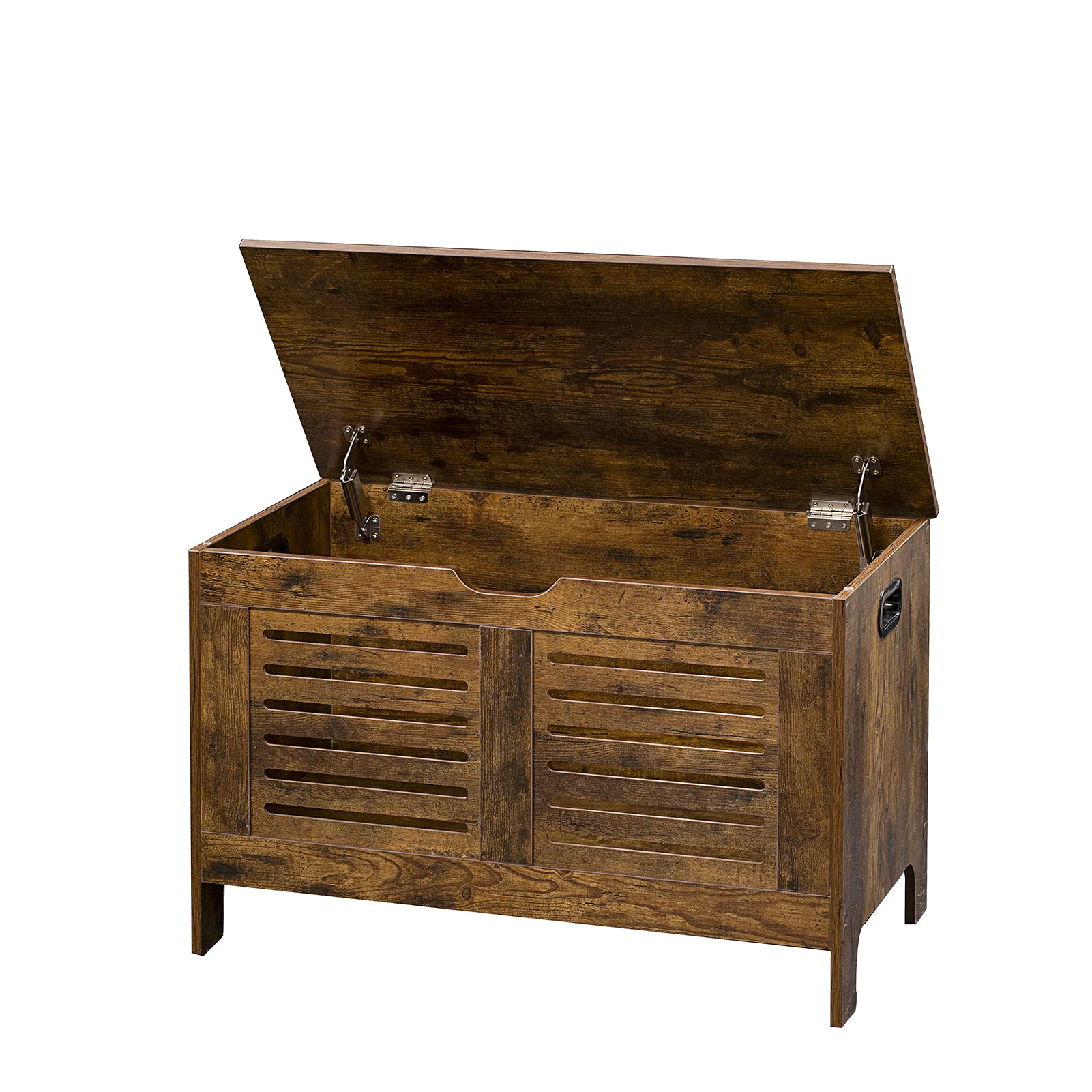 Buy DINZI LVJ Storage Chest, Flip Top Toy Box with 2 Safety Hinges