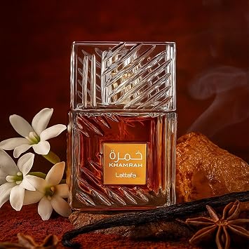 Lattafa Khamrah Qahwa Perfume Warm Spicy Vanilla Cinnamon, Unisex, 3.4 oz