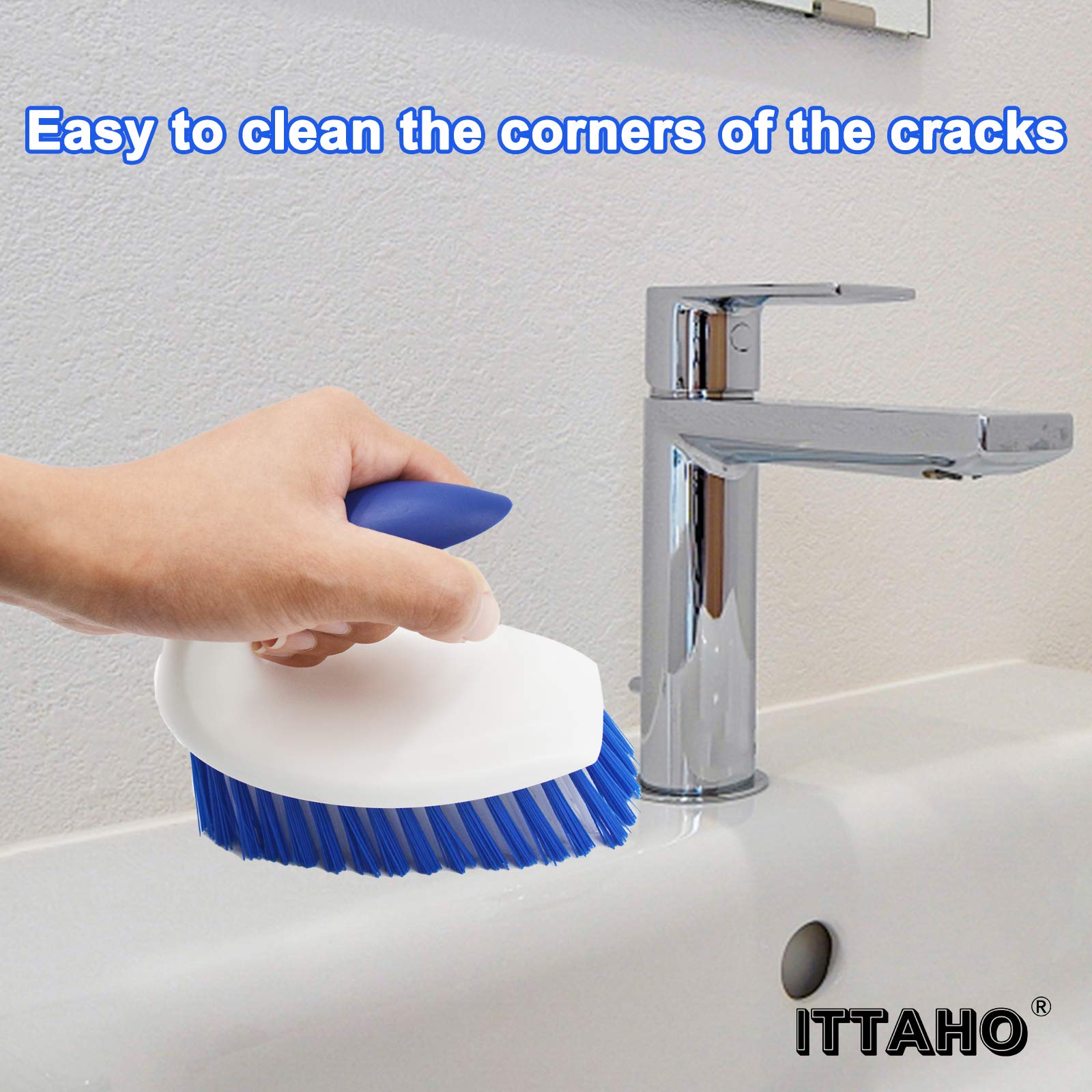 Spazzola Per La Pulizia Dello Scrub Con Manico Estensibile - Foto 6