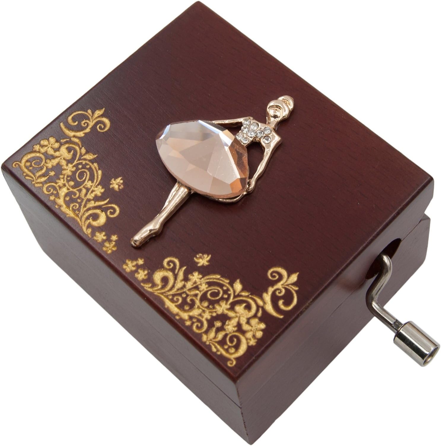 Scatola Musicale A Manovella Wingostore - Melodia 'Per Elisa' Con Design Ballerine, Regalo Incantevole - Foto 5