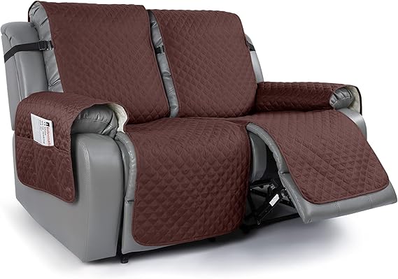 TAOCOCO Loveseat Recliner Cover Non-Slip Sofa Slipcover, Pet Cover for