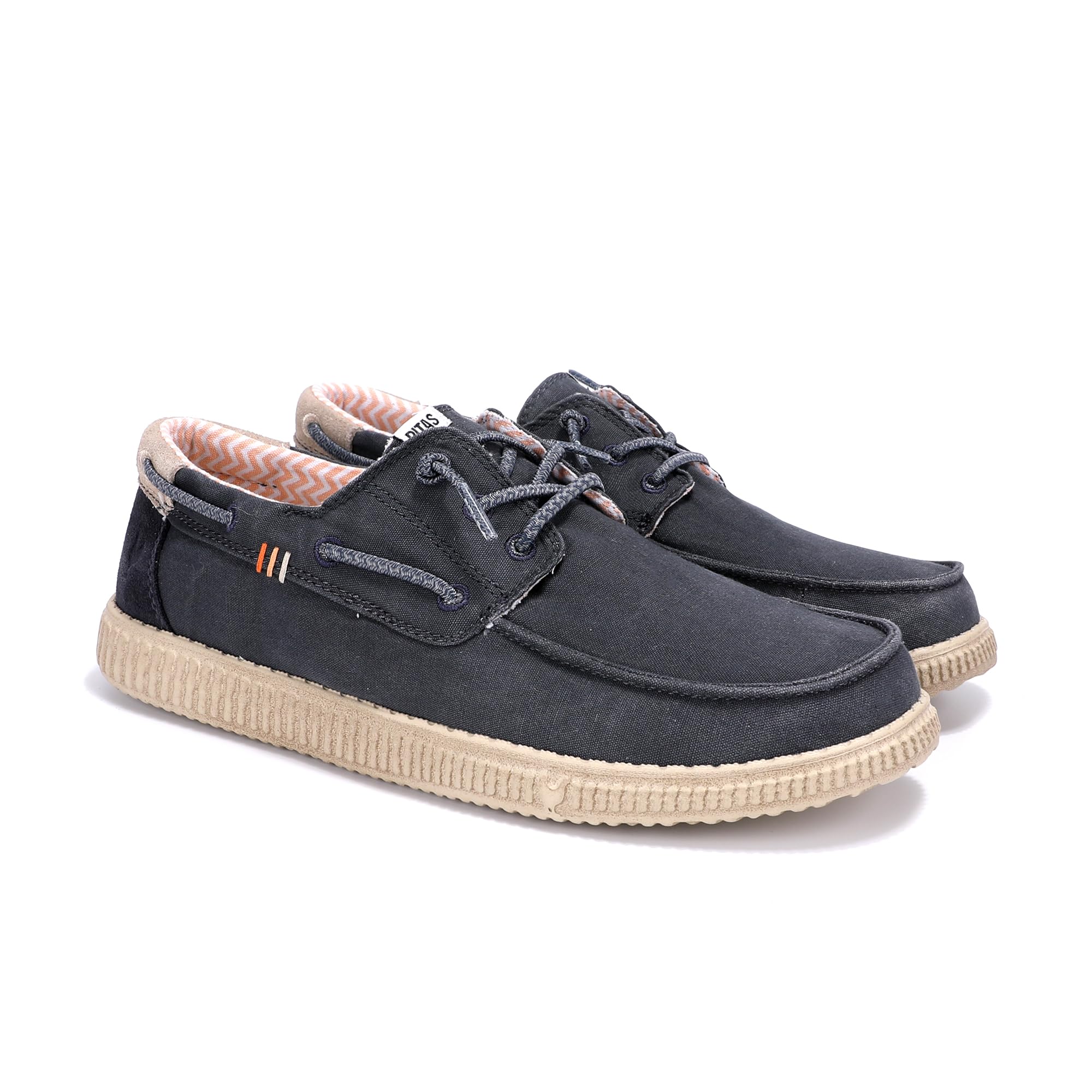 PITAS WP150 Mocasines de Hombre Náuticos Casual Zapatos sin Cordones