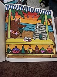 Spooky Cozy: Cute & Simple Coloring Book for Adults and Teens - Preview 3