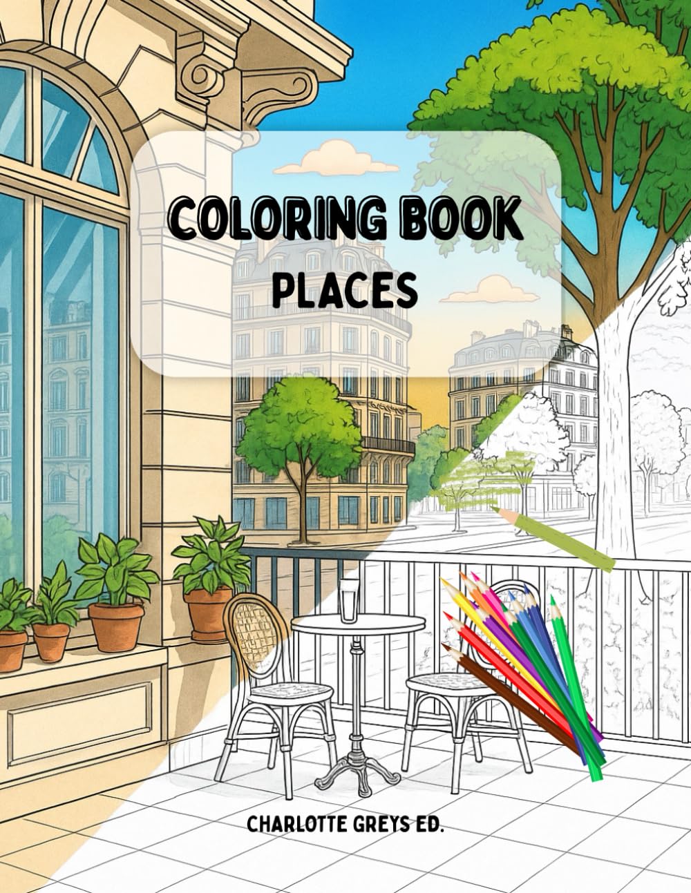 COLORING BOOK: PLACES
