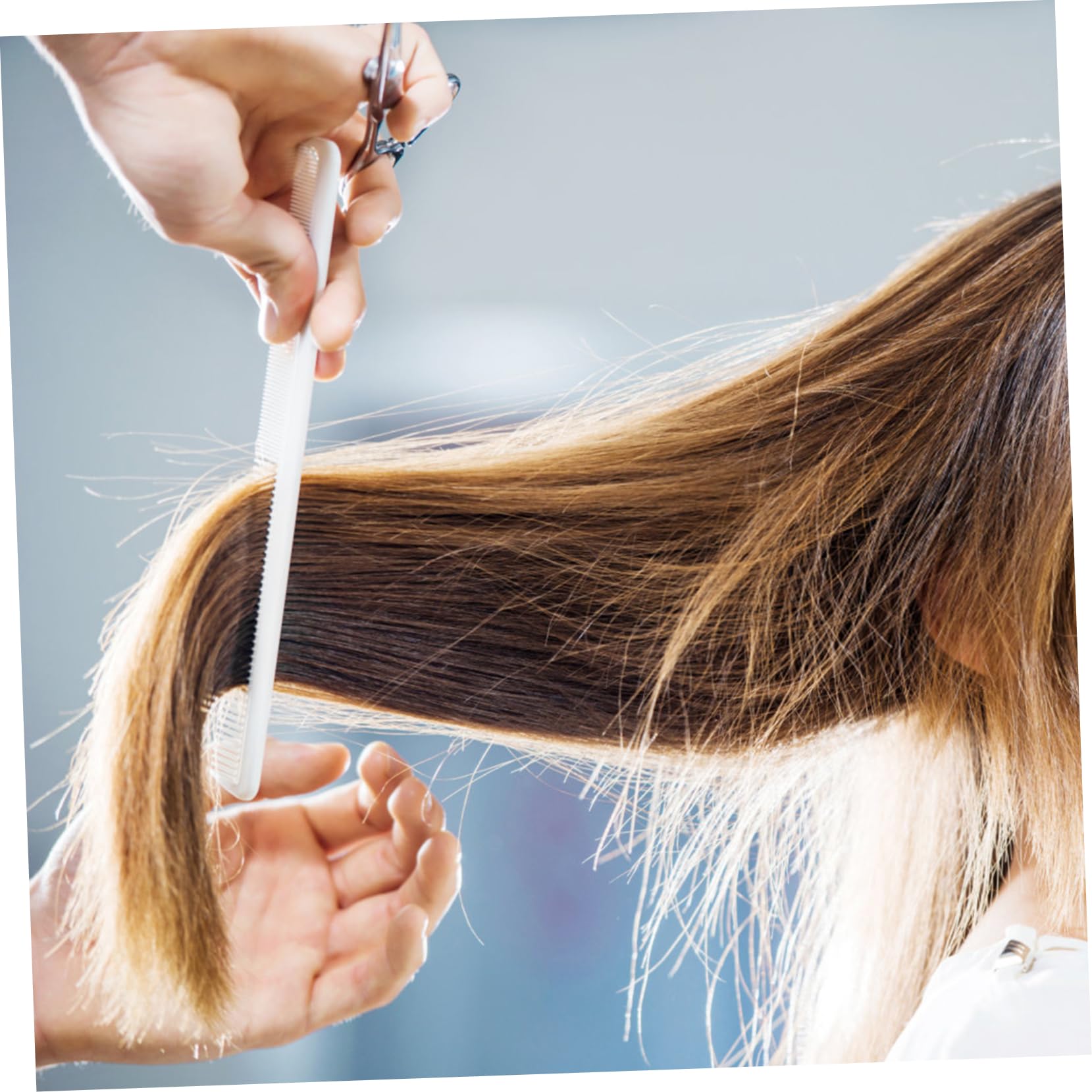 OUNONA 1Set Professional Hairdressing Tools Barber Shears Set with Straight Scissors Thinning Scissors Comb Hairpins for Home Salon Use Durable Hair Styling