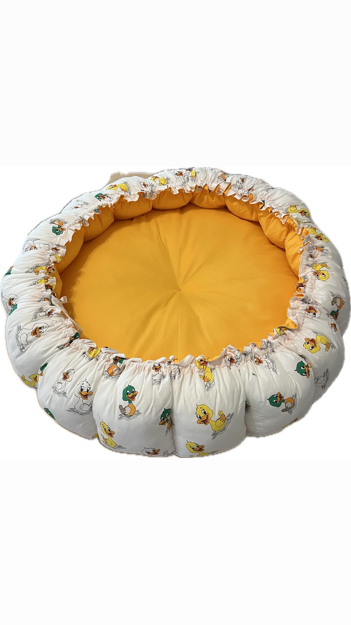 Nid d'enfant réversible bleu lit nomade reducteur de lit bebe et nourrisson