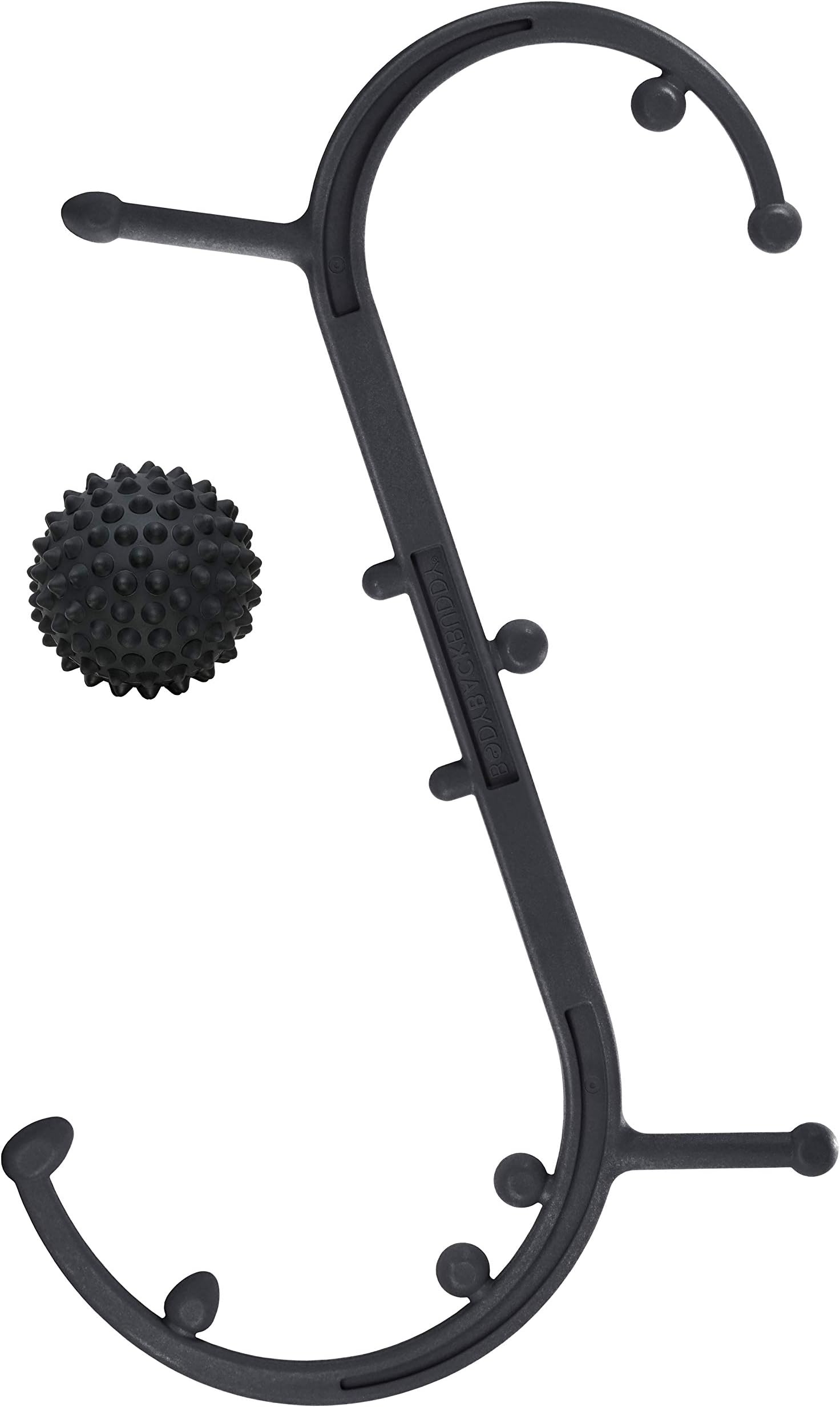 Body BackBuddy (Black) + Rhino Pro (Black) Bundle, Myofascial Release Massage Tool Pack