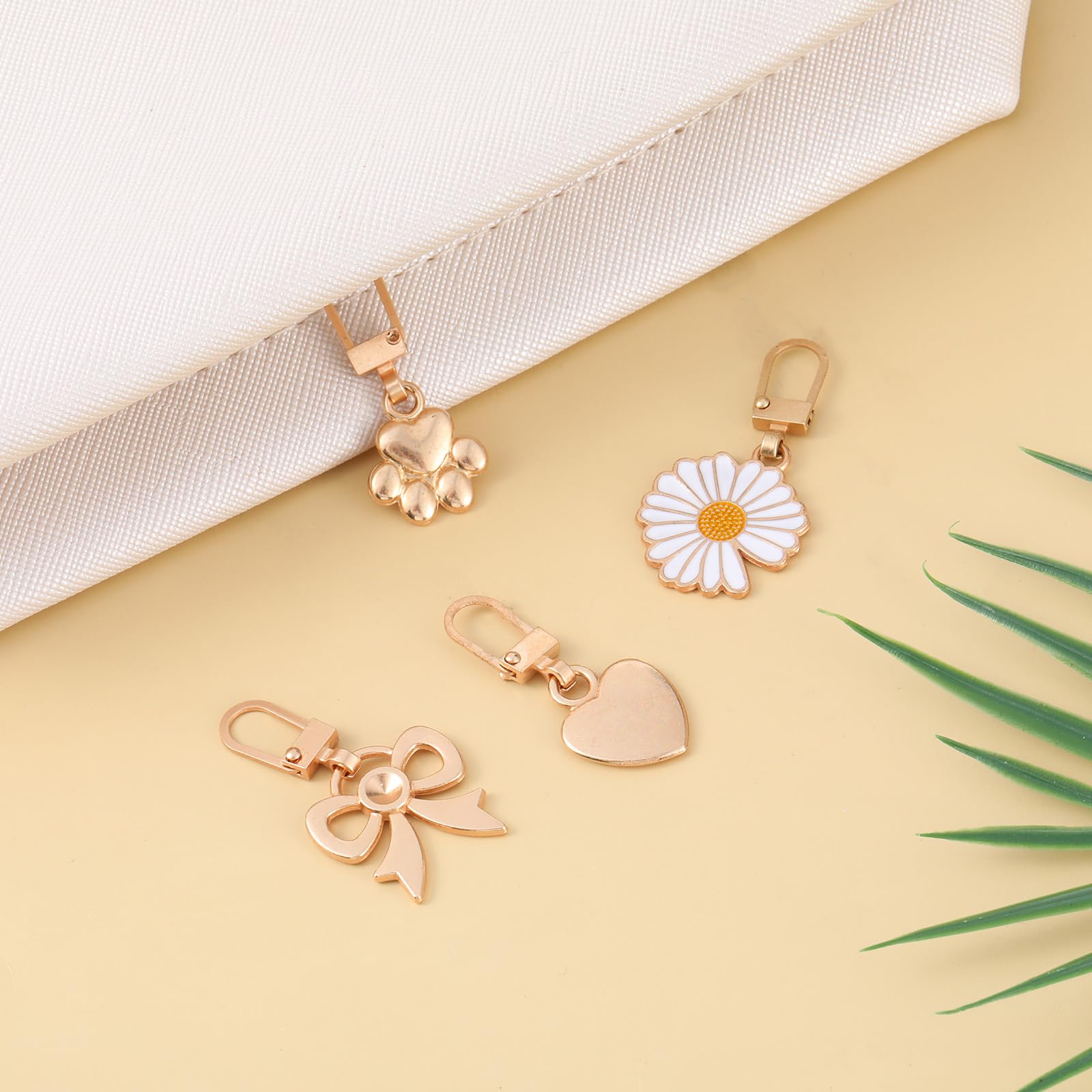 Amazon.com: Qianyu 20 Pcs Zipper Pull Charms Multicolor Decorative