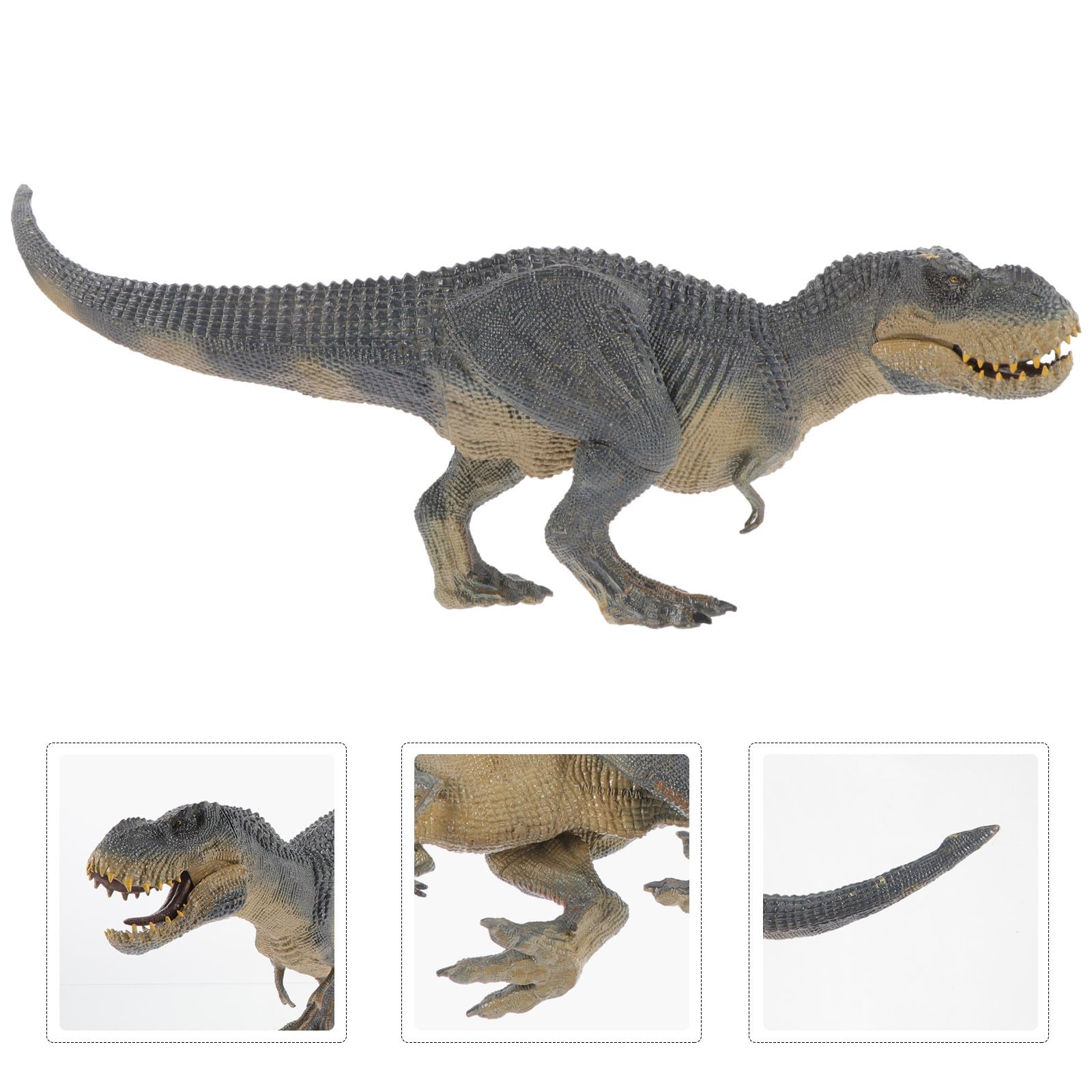 Artibetter Figura di Dinosauro Giocattolo Grande Plastico Resistente all Usura Decorazione per Tavolo e Camera da Letto Educativo per Bambini