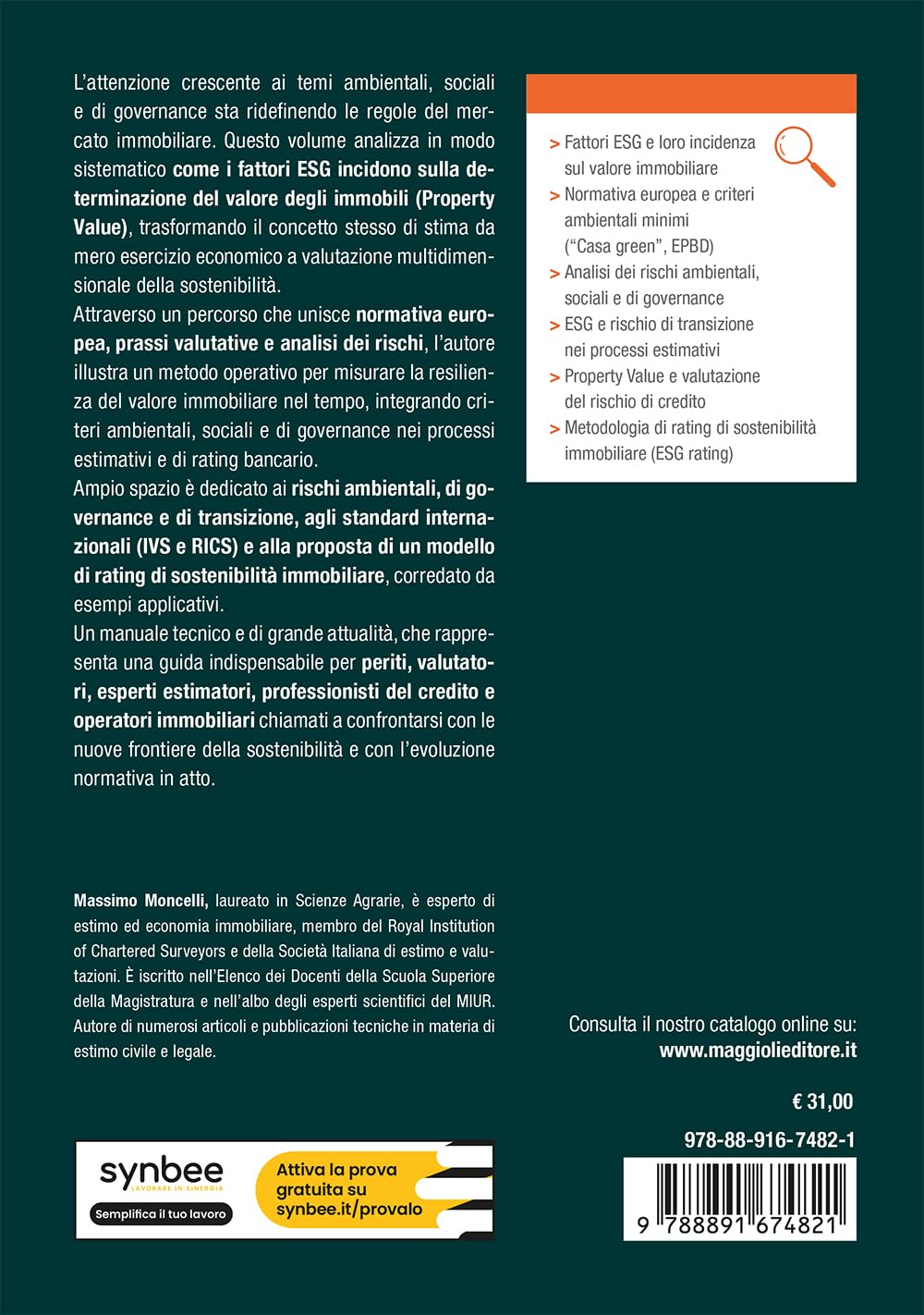 L'impatto degli ESG nella determinazione del property value. Metodologie e strumenti per integrare i fattori ESG nella valutazione immobiliare e del rischio di credito