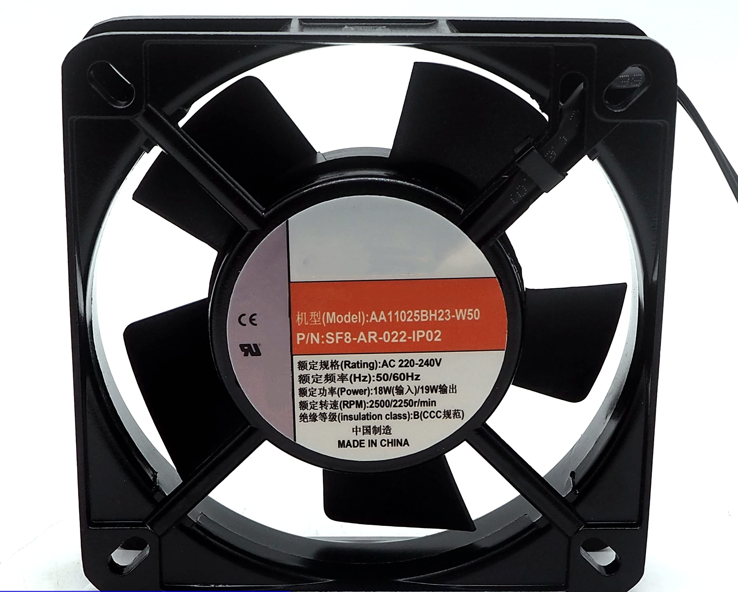 PEQYUACTE 220V 18W 11025 Cooling Fan 110X110X25mm