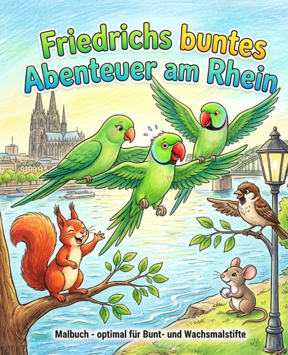 Friedrichs buntes Abenteuer in Köln am Rhein