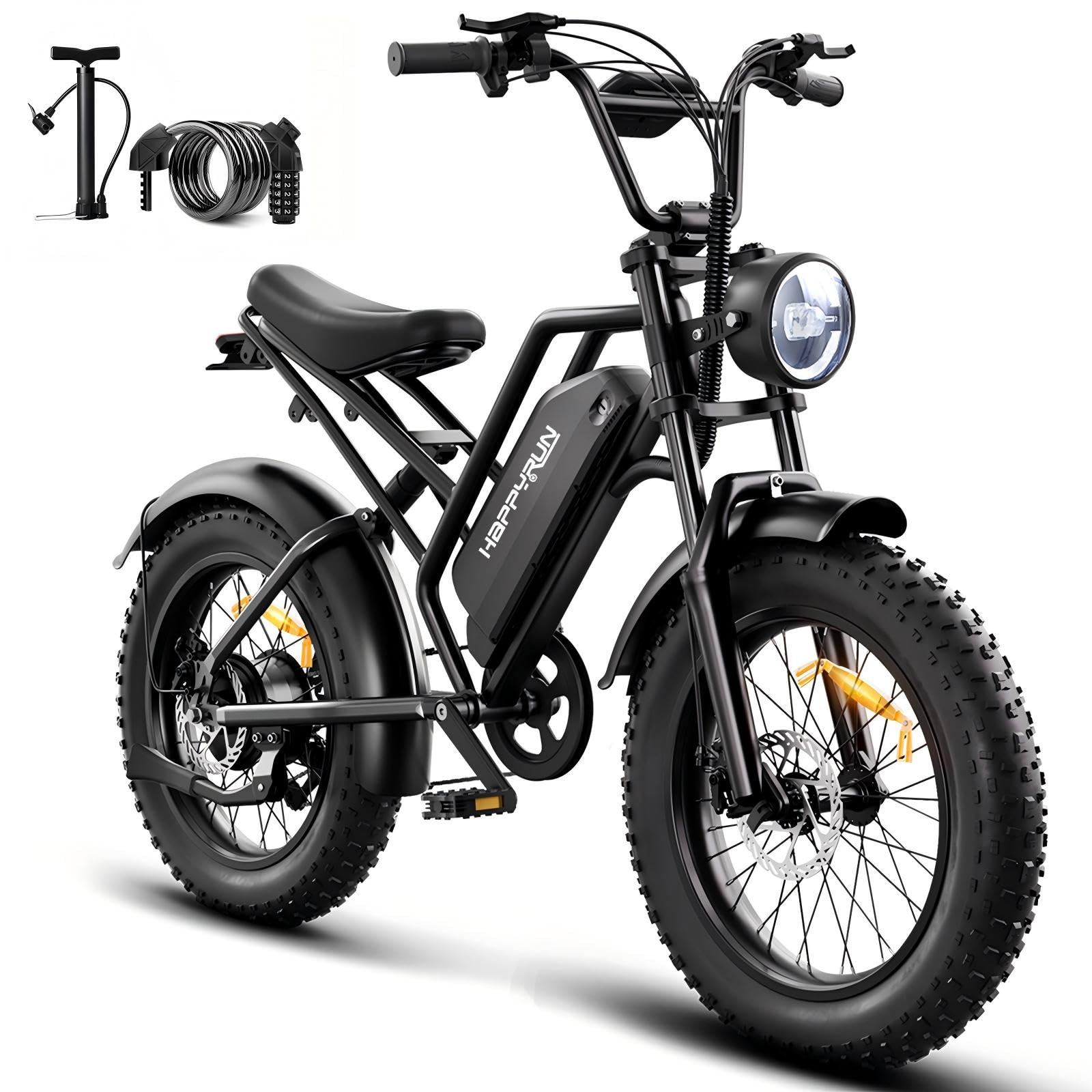 Amazon.com: HAPPYRUN G50 Electric Bike for Adults, 750W,48V Power