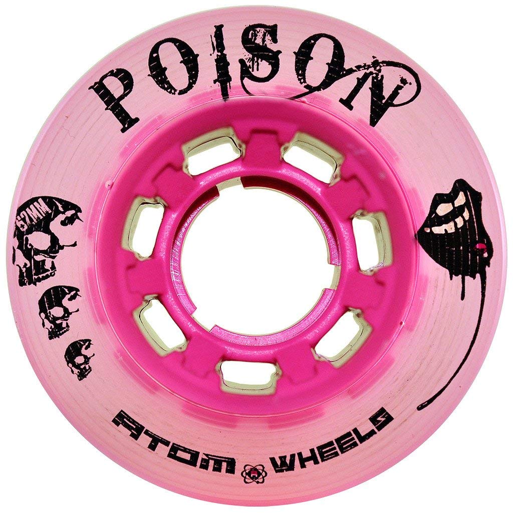 ATOM Poison Savant Skate Wheels Pink Set of 8