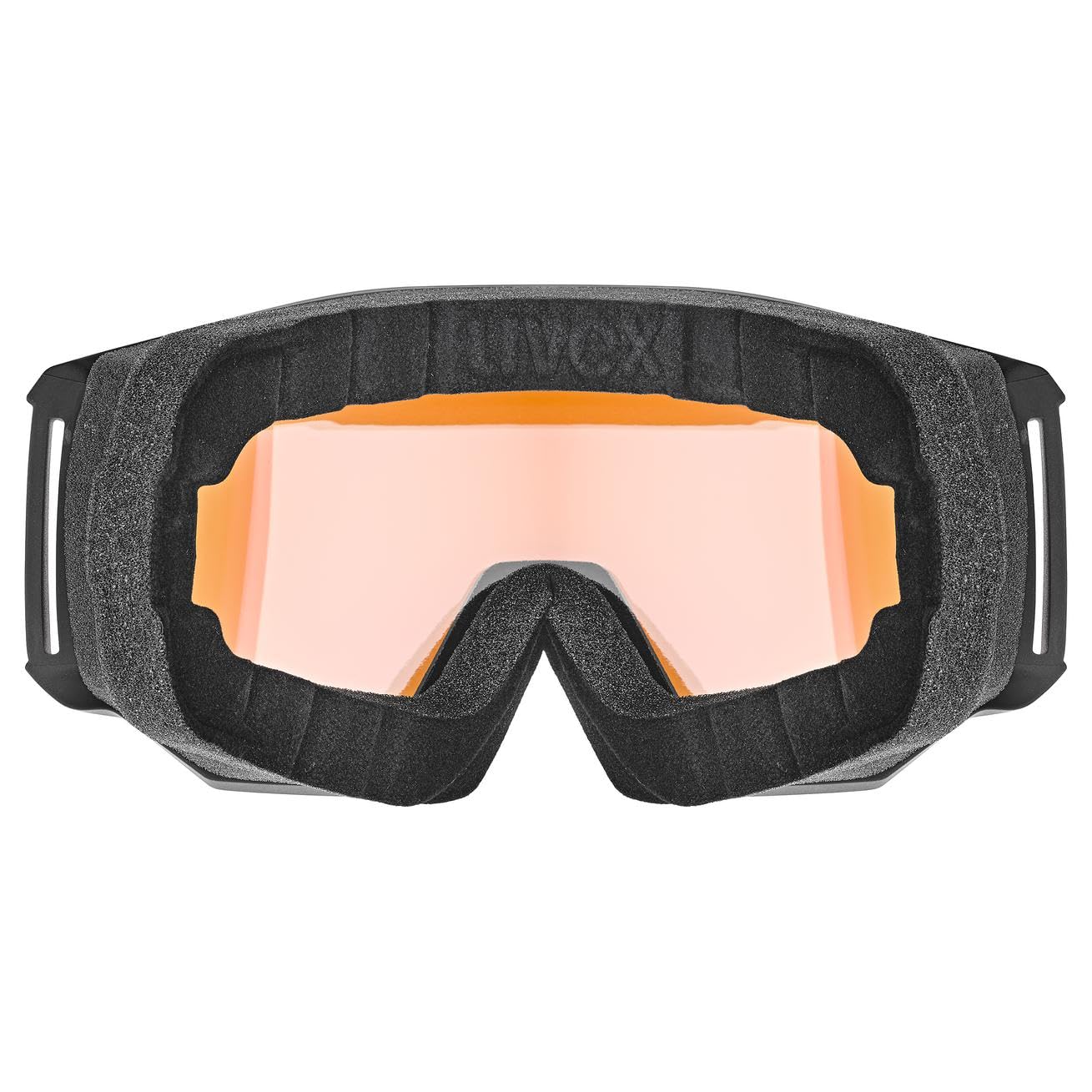 uvex athletic FM, Gogle narciarskie unisex-dorosły, black matt, one size