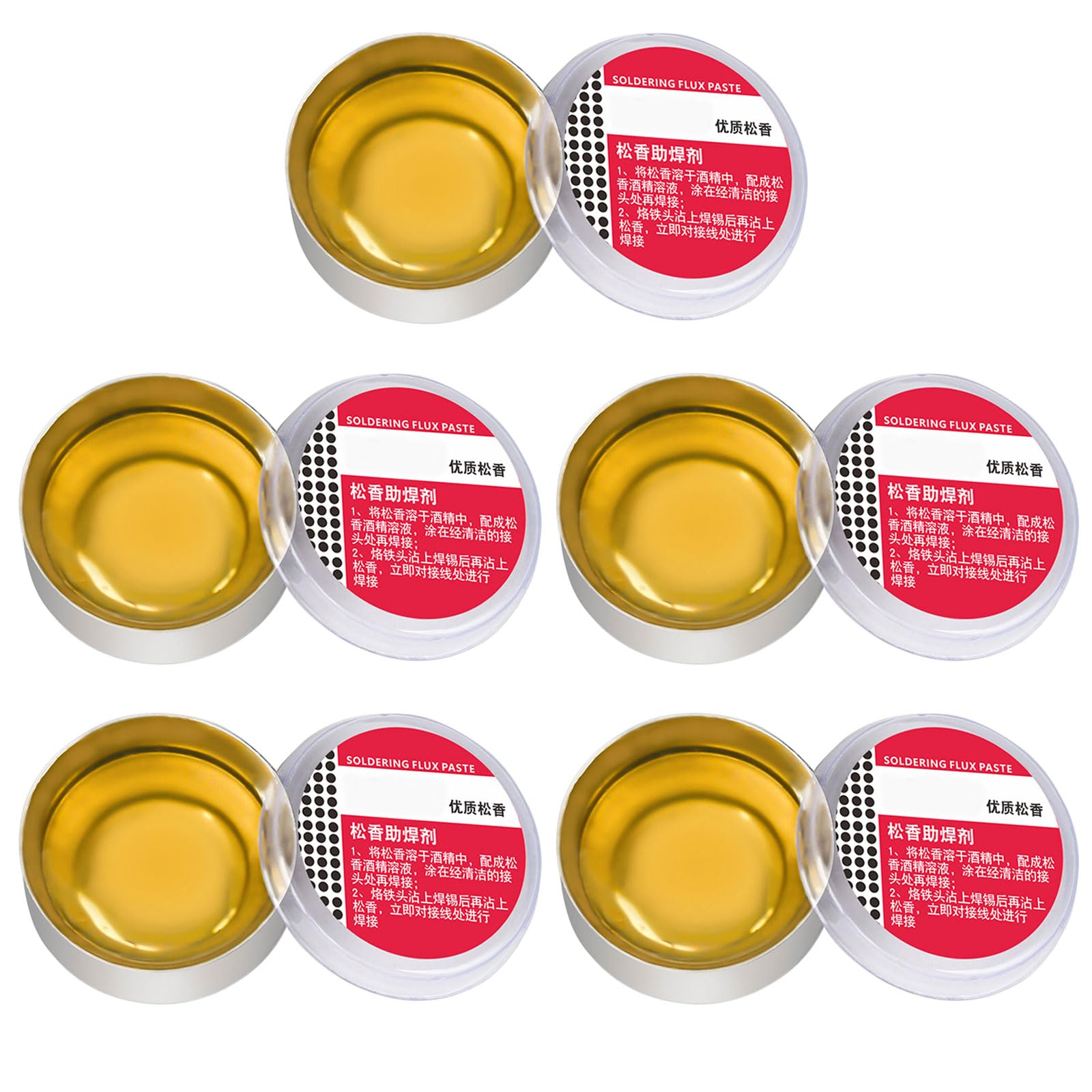 Iron Case Rosin Solder Flux Pastes for Enhances Joint Integrity Electrical Connection Metal Joining Welding Card Repair Soldering Flux
