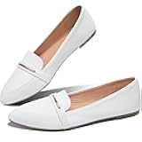 Women's Pointy Toe Loafer Flat Comfortable Faux Suede Work Shoes,Cute Penny Loafer Slip On Ballet Flat