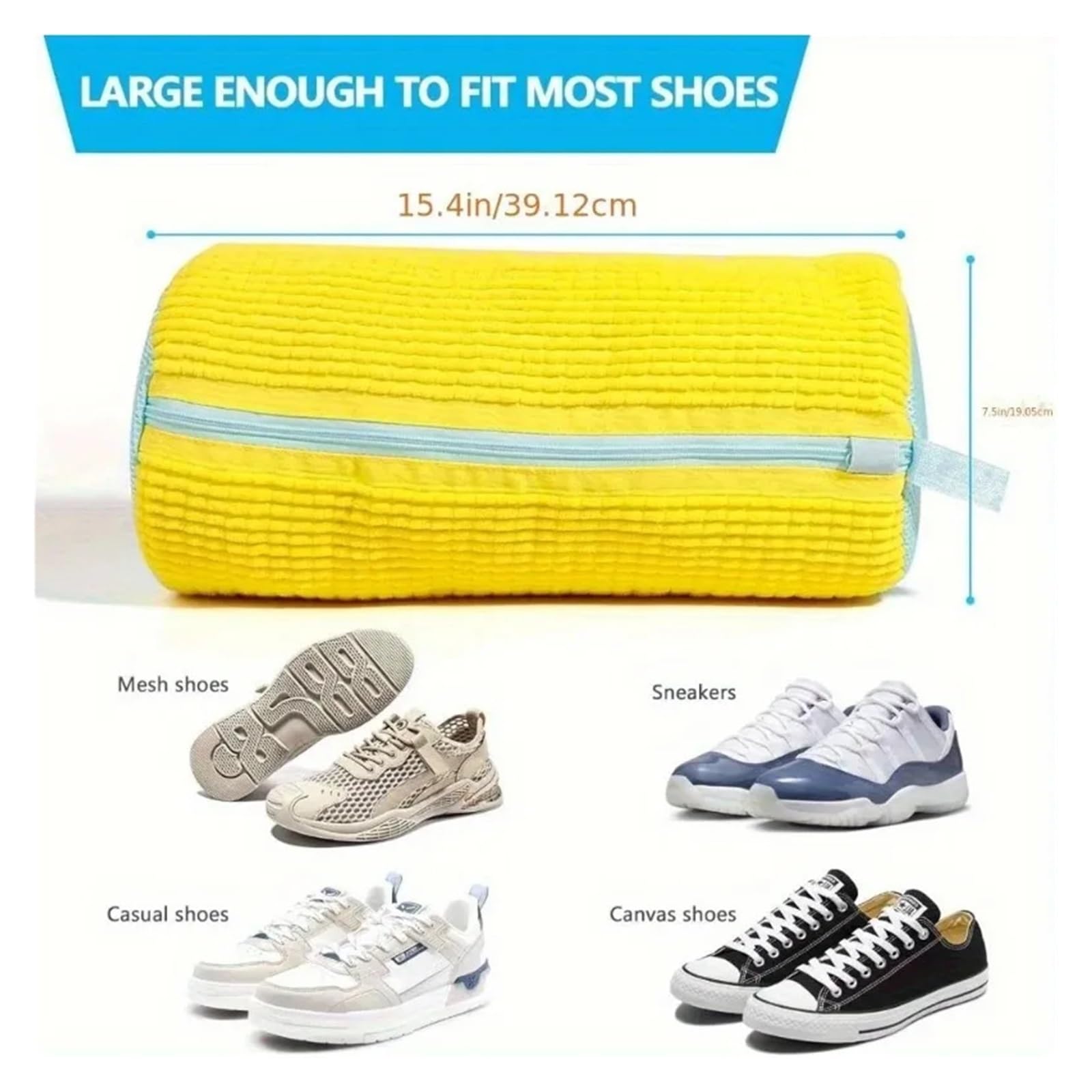 Borsa for lavatrice in poliestere for scarpe