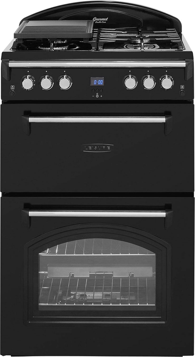 Leisure GRB6GVK Gas Range Cooker Free Standing Black Amazon.co.uk