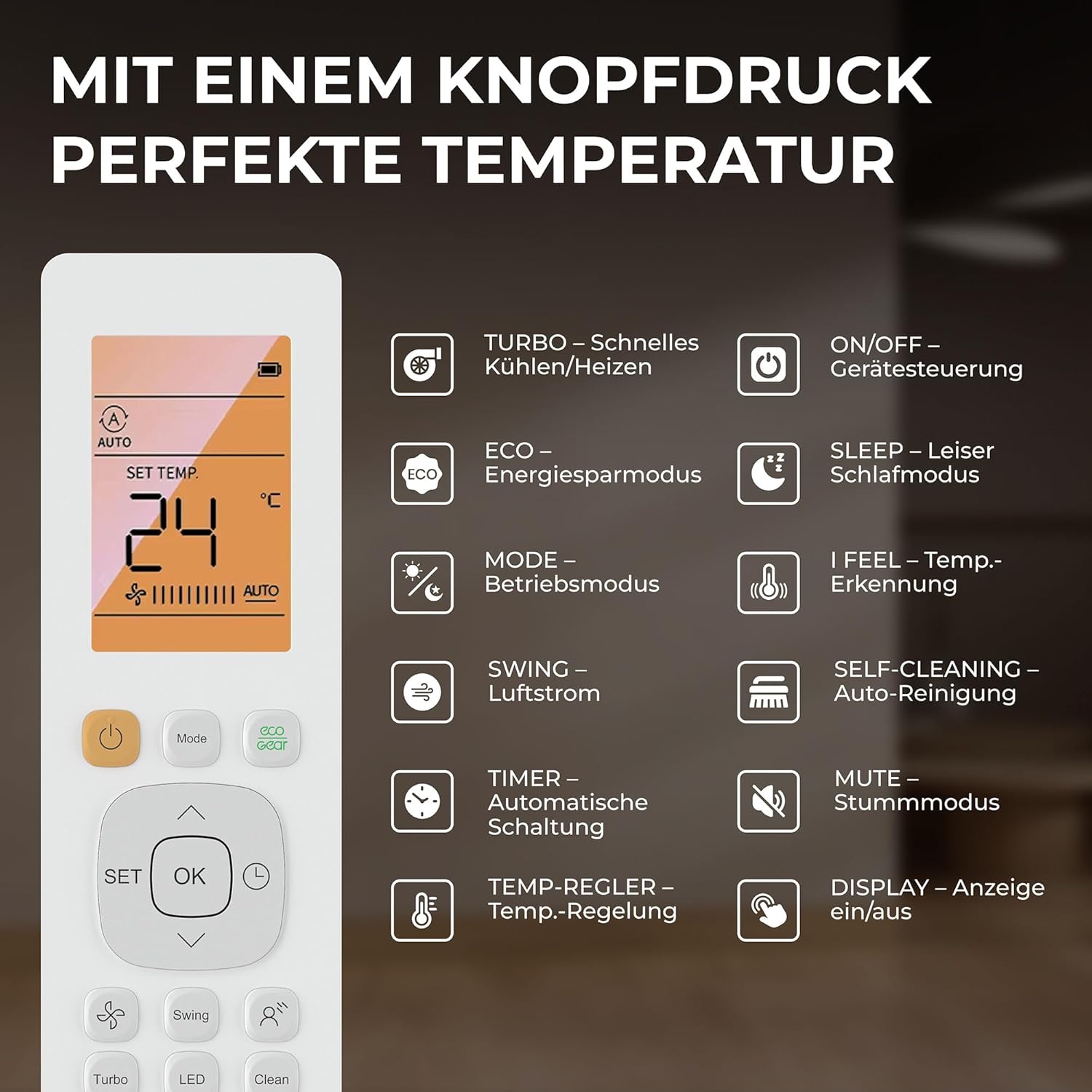 Kältebringer Split Klimaanlage Quick Connect - 18000 BTU
