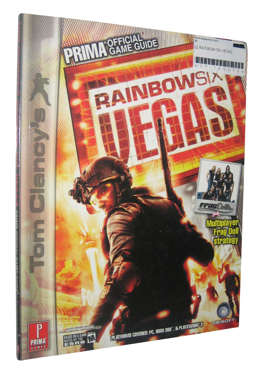 Buy Tom Clancy's Rainbow Six Vegas: Prima Official Game Guide: The Official Game Guide — BookShops.in