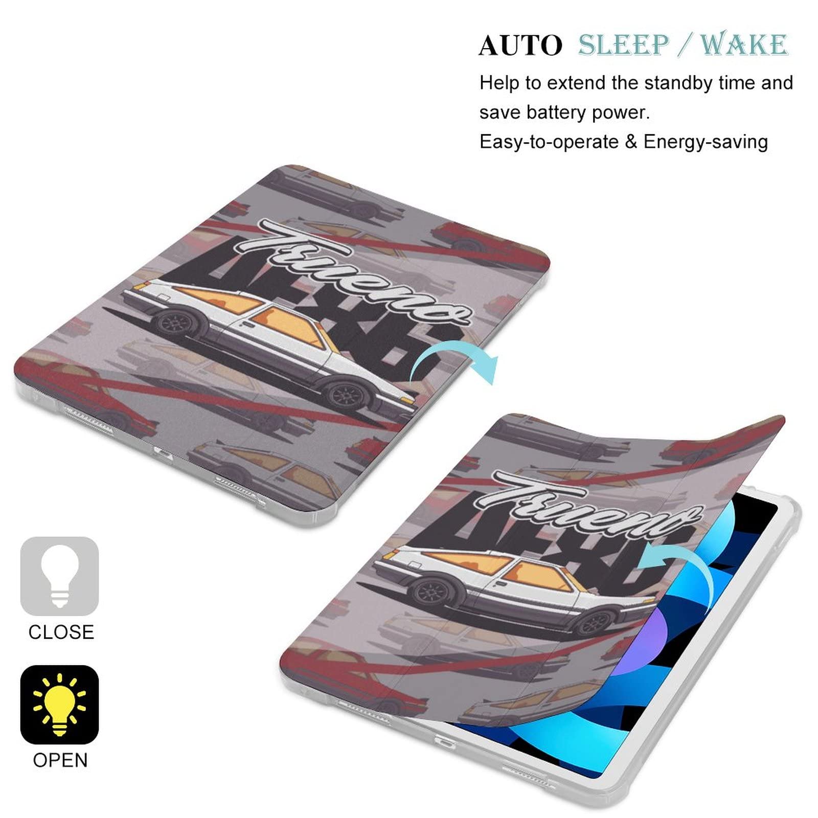 Amazon.co.jp: 頭文字D イニD AE 86 iPad Air 5 ケース iPad Air 4 