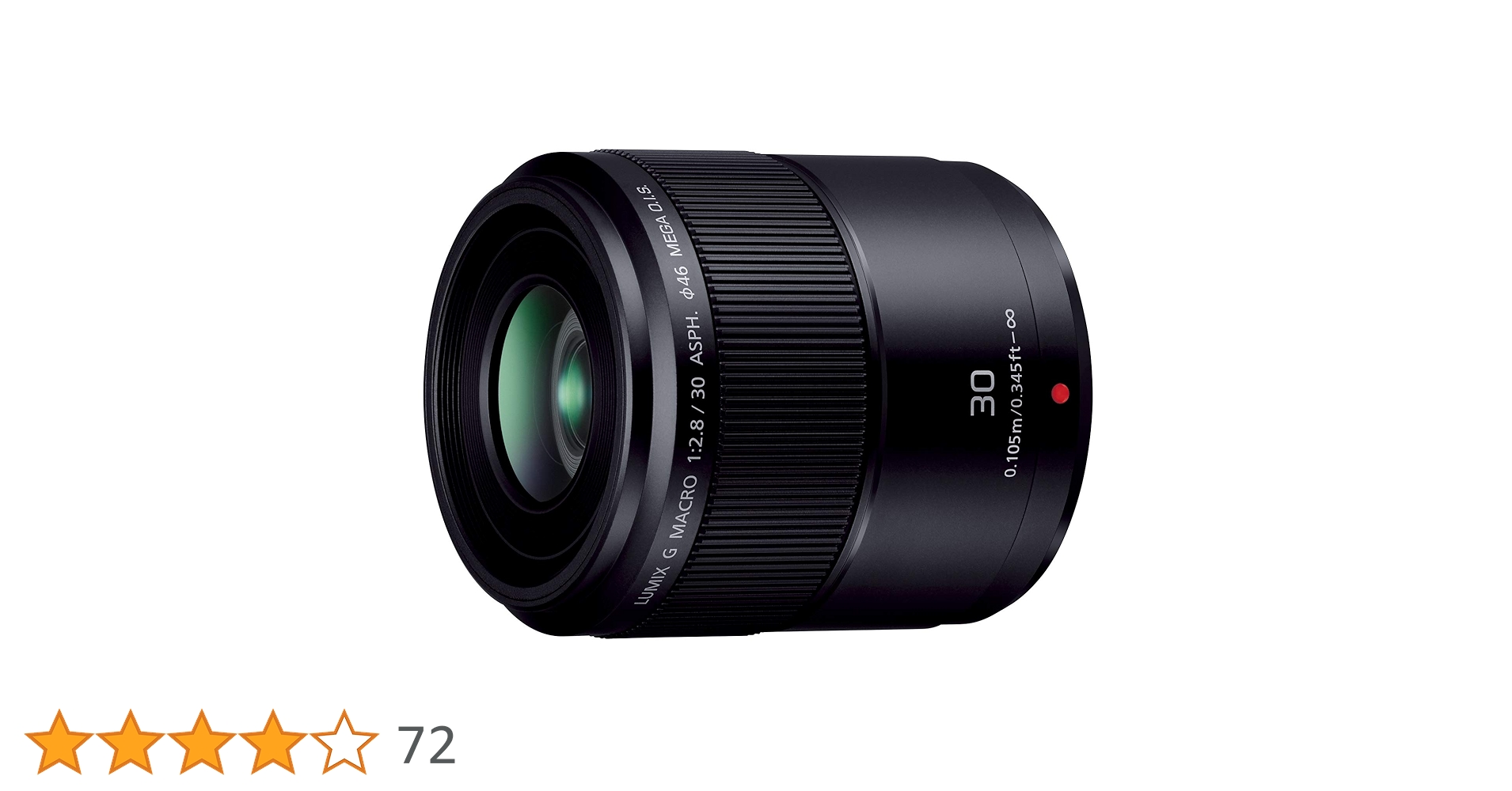 Amazon | パナソニック(Panasonic) 単焦点 マクロレンズ マイクロ