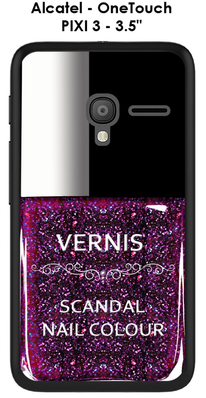 OnozoAlcatel OneTouch Pixi 3-3.5 Nail Polish Scandal Case