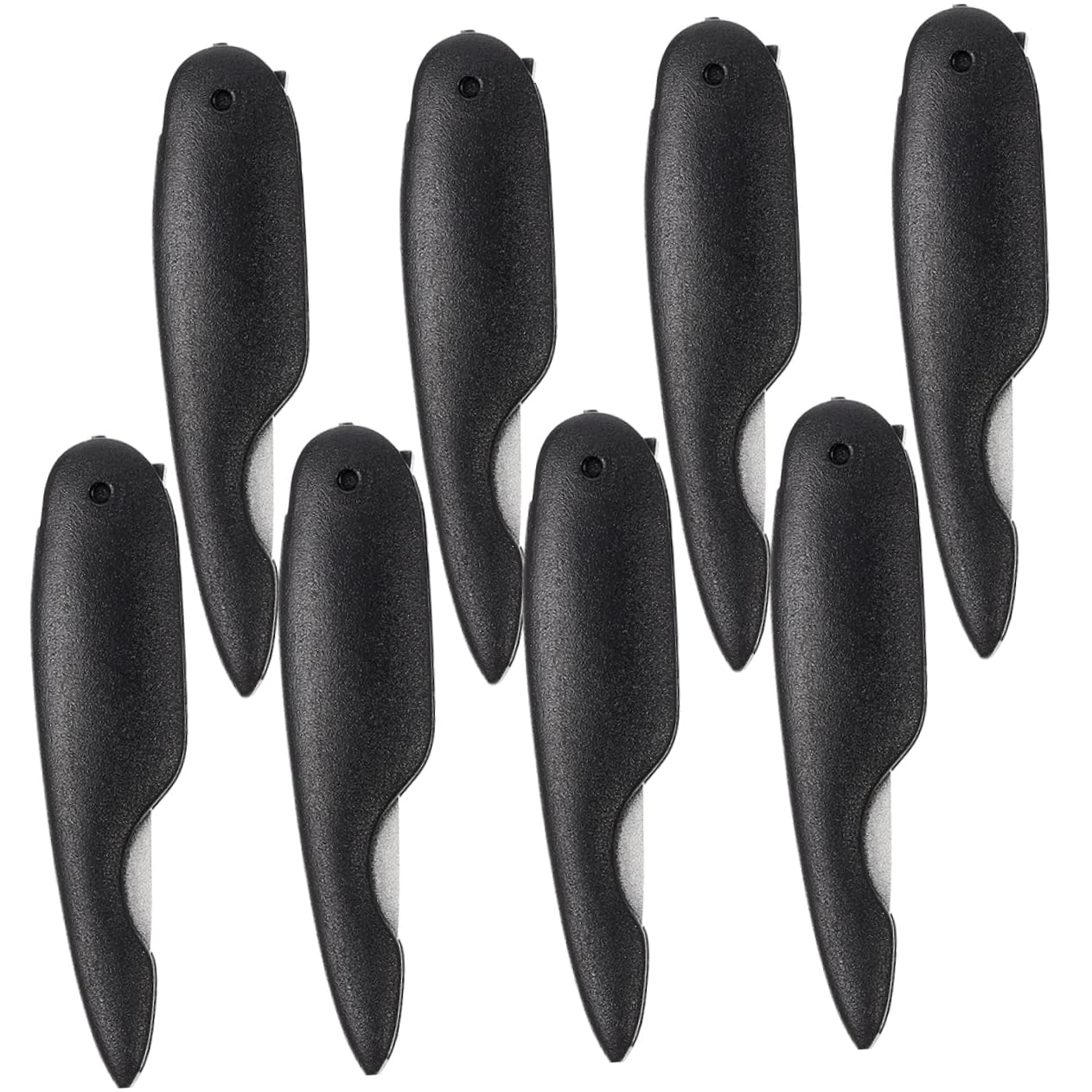 Mikinona 5 Set Di Lime Per Unghie Portatili Per Manicure Piccole Lime Per Unghie in Metallo Per Lucidare Le Unghie Strisce Di Lime Per Unghie Con Stampa Bifacciale Per Donne 8 Pezzi * 5