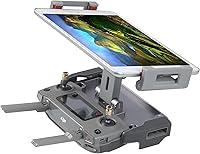 Vista 5 de Hanatora 4.7-12.9 Inch Tablet Holder Mount for DJI Mavic Mini,Mini SE,Mavic 2 Pro/Zoom,Spark,Mavic Air/Pro Platinum Remote Controller, Aluminum