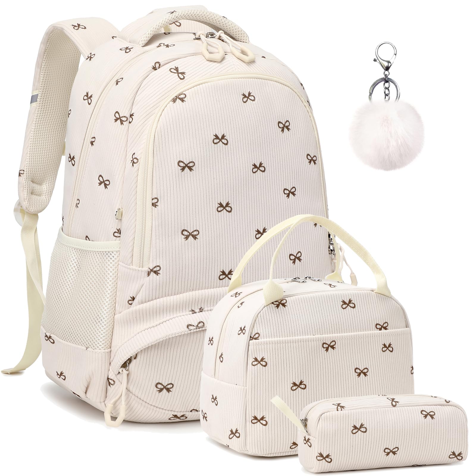 Kimwadalh Cartables Filles Primaires Sacs École CE1 CE2 Sacs à Dos Filles Primaire d'école Sac pour Enfant Girls School Backpack Set