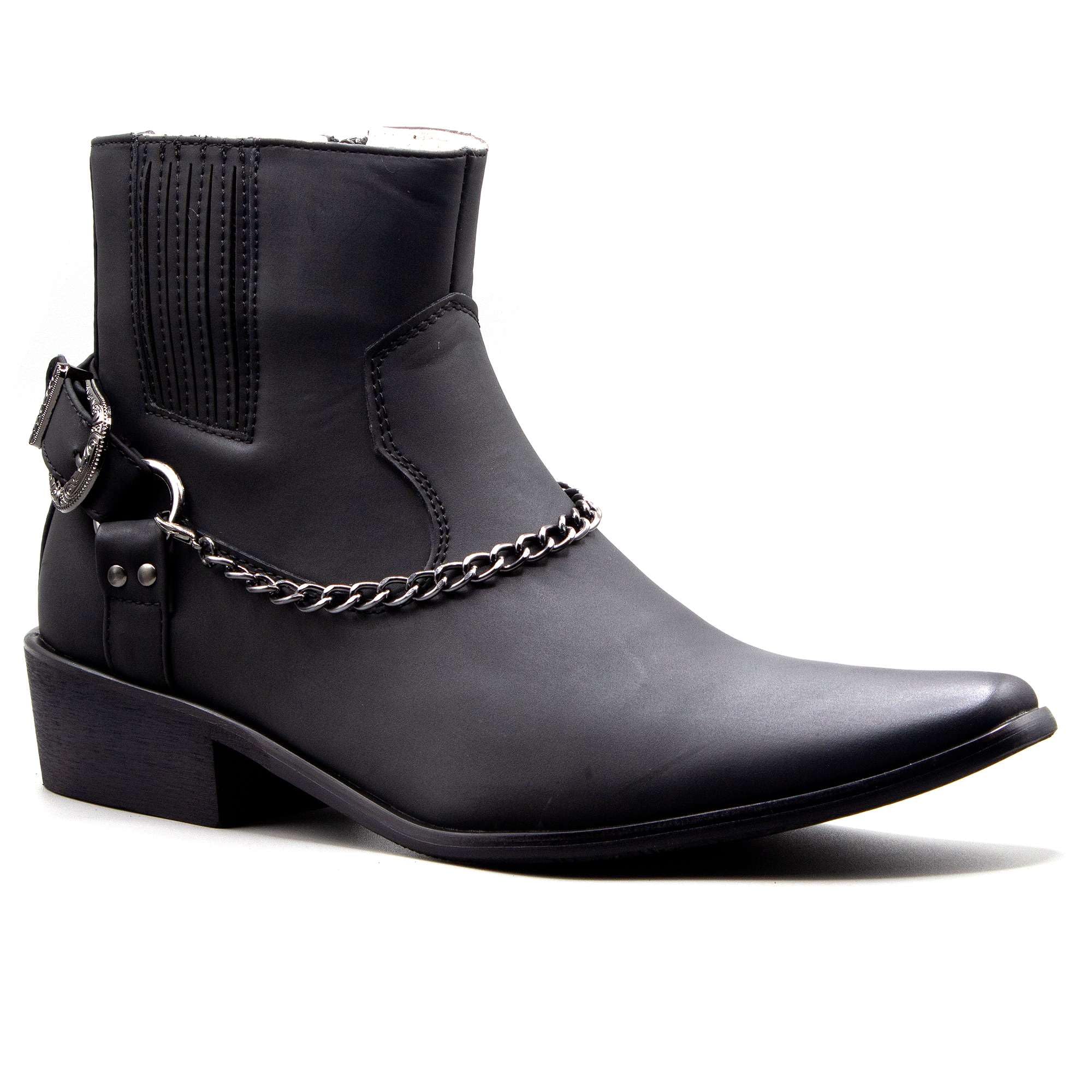 JazaméJazamé Men's 40126 Leather Lined Tall Western Style Cowboy Dress Boots